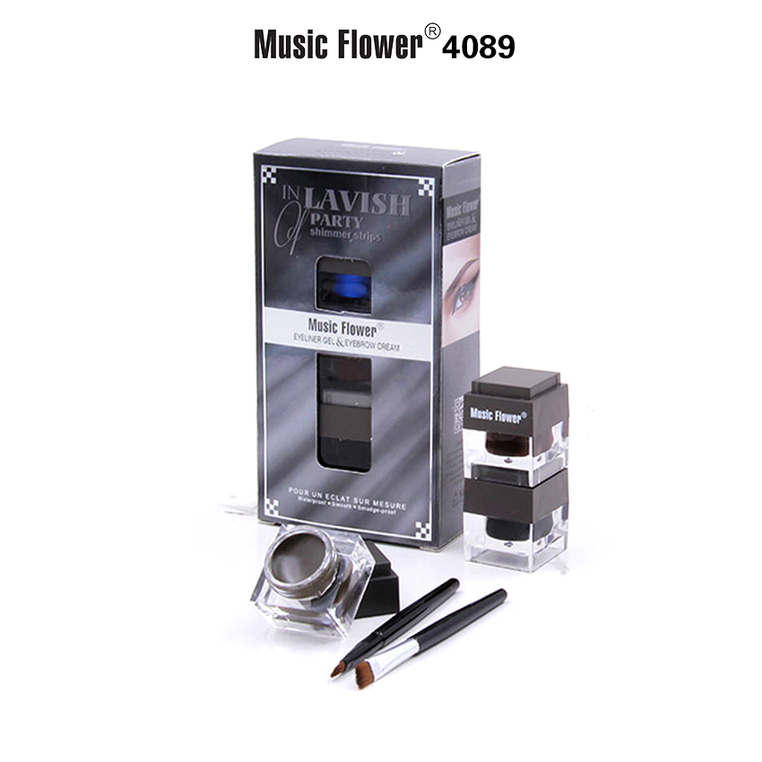 音樂(lè)花 三色眼線膏 #4089